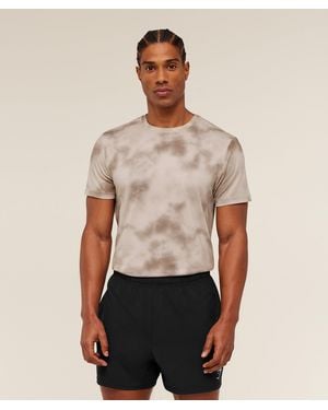 GYMSHARK Built For More T-Shirt - Natural