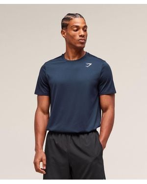GYMSHARK Arrival T-Shirt - Blue