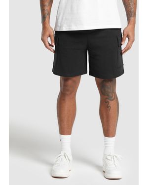 GYMSHARK Rest Day Essentials Cargo 7" Shorts - Black