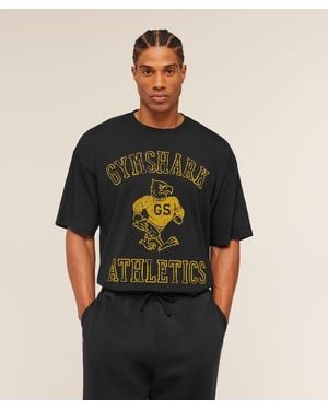 GYMSHARK Athletics T-Shirt - Black