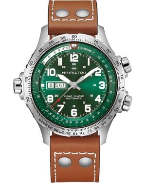 Hamilton Khaki Aviation X-Wind Day Date - Verde