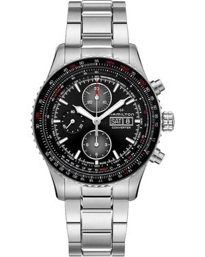 Hamilton Khaki Aviation Converter Auto Chrono - Metallizzato