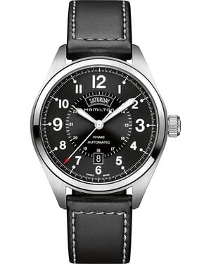 Hamilton Khaki Field Day Date Auto - Nero