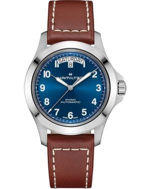 Hamilton Khaki Field King Day-Date 40 mm - Blau