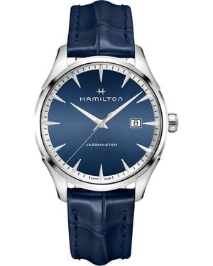 Hamilton Jazzmaster Gent Quartz - Blu