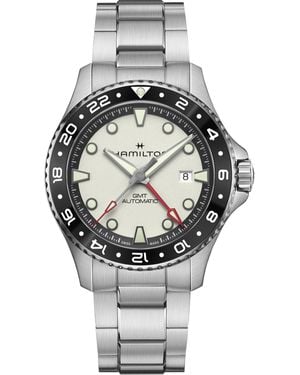 Hamilton Khaki Navy Scuba automatic GMT 43mm - Métallisé