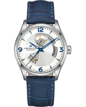 Hamilton Jazzmaster Open Heart - Blu