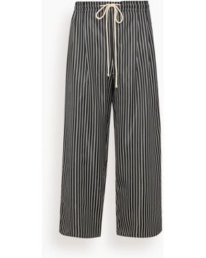 Maria McManus Balloon Drawstring Trouser - Gray