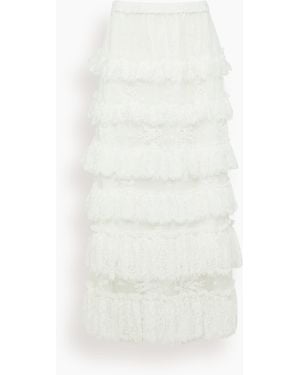 Sea Holden Lace Skirt - White