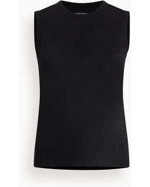 Another Tomorrow Sleeveless Tee - Black