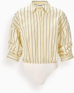 STAUD Traverse Bodysuit - Natural