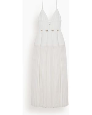Jonathan Simkhai Selene Gown - White