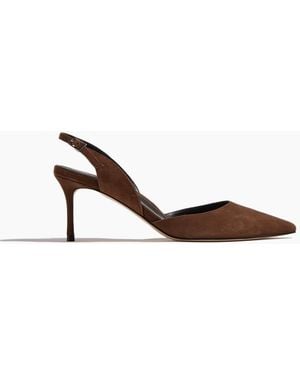 Marion Parke Classic Slingback Pump 70 - White