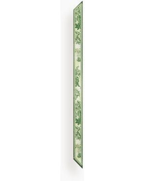ALÉMAIS Sara Silk Twill Tie - Green