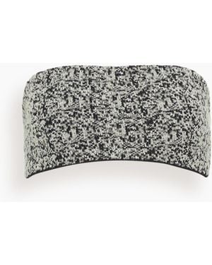 Brandon Maxwell The Demi Bandeau Top - Gray