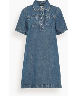 Rag & Bone Hayley Mini Dress - Blue