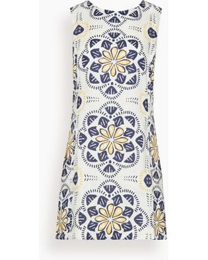 lemlem Persinna Shift Dress - White