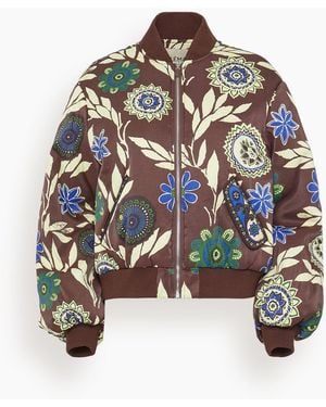 ALÉMAIS Jasper Bomber Jacket - Multicolor