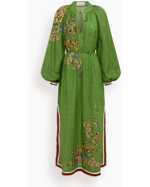 ALÉMAIS Phyllis Midi Dress - Green