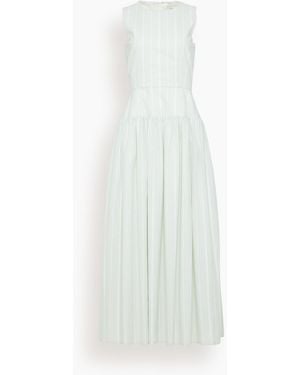 Loulou de Saison Ama Structured Maxi Dress - White