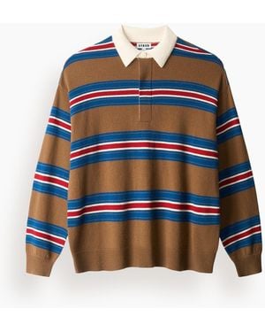 STAUD Michael Cashmere Sweater - Blue