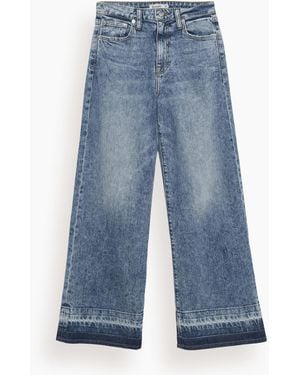 Jonathan Simkhai Jude High Rise Crop Wide Leg Jean - Blue