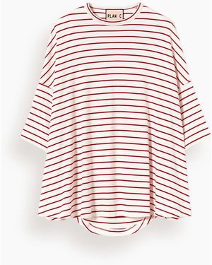 Plan C Short Sleeve T-Shirt - Red