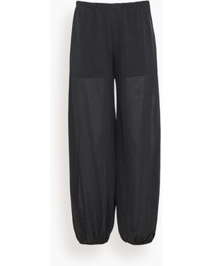 BITE STUDIOS Cotton Crepe Trouser - Blue
