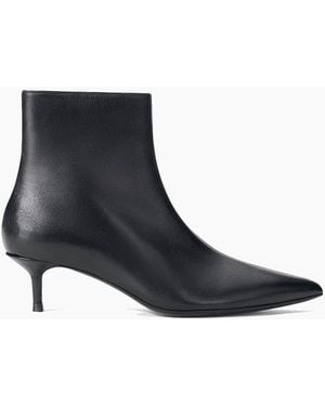 STAUD Sebastian Kitten Heel Boot - White