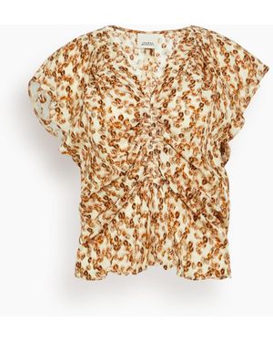 Isabel Marant Lonea Top - White