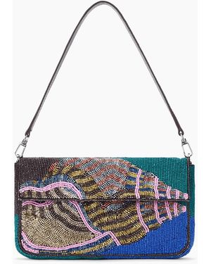 STAUD Timmy Convertible Shoulder Bag - White