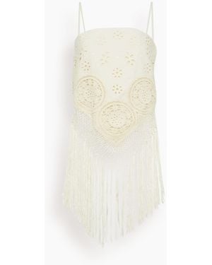 Sea Rafina Eyelet Top - White