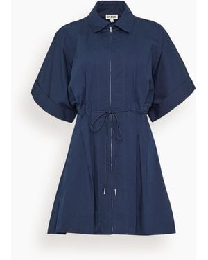 STAUD Cori Dress - Blue