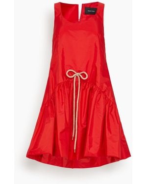 Simone Rocha Tapered Back Peplum Mini Dress