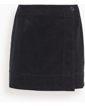 Apiece Apart Marta Mini Skirt - Black