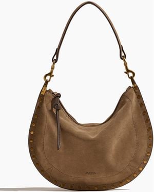 Isabel Marant Oskan Soft Zip Bag - Brown