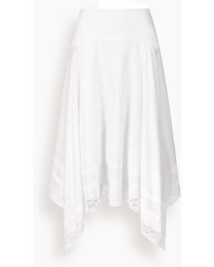 STAUD Ainsley Skirt - White