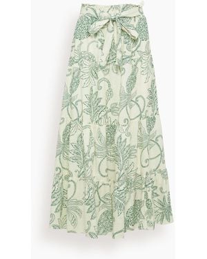 lemlem Sanaa Skirt - Green