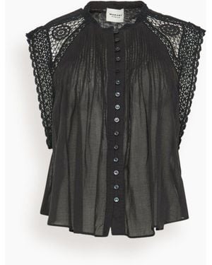 Isabel Marant Gresia Blouse - Black