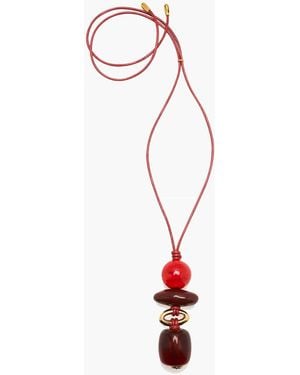 Lizzie Fortunato Museo Cord Ii Necklace - White