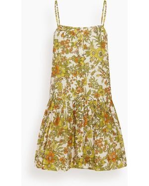 ALÉMAIS Kitty Mini Dress - Yellow