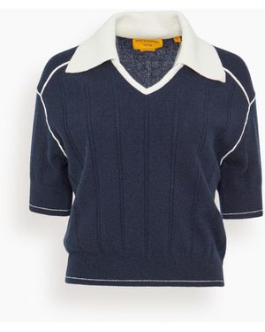 Guest In Residence Pele Polo - Blue