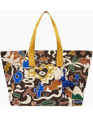 ALÉMAIS Maroc Beach Tote - Blue