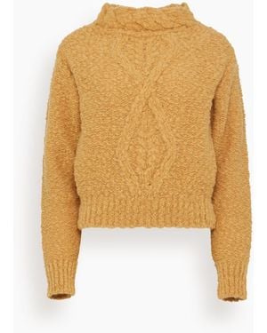 Isabel Marant Romane Sweater - Yellow