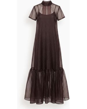 STAUD Calluna Dress - Brown