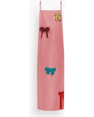 ALÉMAIS Valentina Midi Dress - Pink