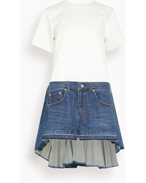 Sacai Denim Dress - Blue