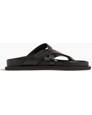 A.Emery Claude Sandal - Black