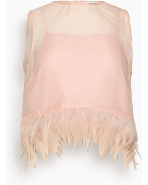 STAUD Avi Top - Pink