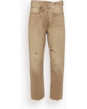 R13 Crossover Jean - Natural